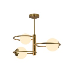 Plafon Dorado ring złota 3 x E14 LP-002/3C ring